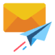Email Paper Plane Icon
